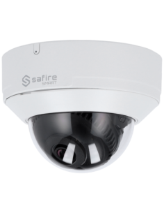SF-IPD040A-6I1 Cámara Domo IP 6 Mpx Safire Smart, 104 grados, IR 30m con Micro