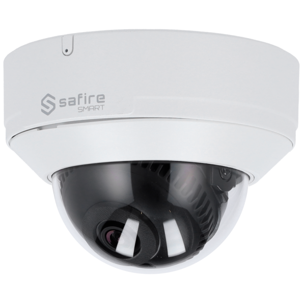 SF-IPD040A-6I1 Cámara Domo IP 6 Mpx Safire Smart, 104 grados, IR 30m con Micro