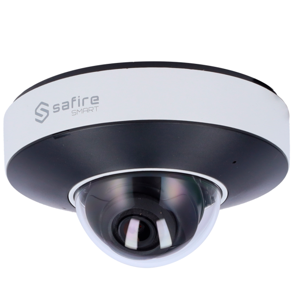 SF-IPD050A-4I1 Cámara Domo IP 4 Mpx Safire Smart, 95 grados, IR 20m con Micro