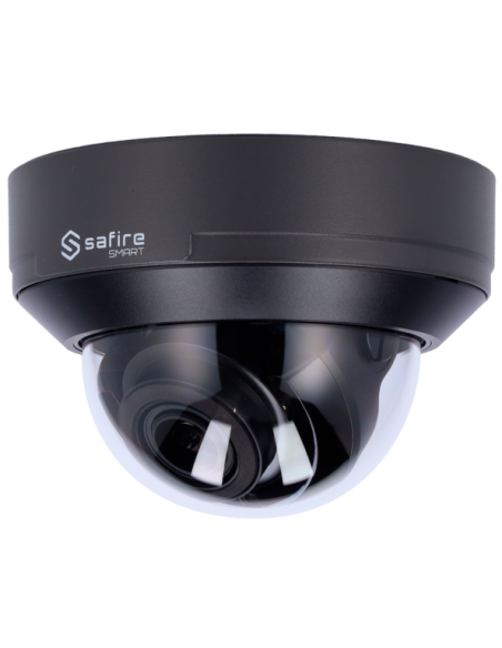 SF-IPD540ZA-4E1-GREY Cámara Domo IP 4 Mpx Safire Smart Gris, Zoom 4x, IR 50m con Micro
