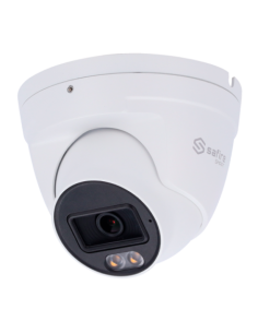 SF-IPT010A-8E1-DL Cámara Turret IP 8 Mpx Safire Smart, 106 grados, Iluminación Dual 30m con Micro