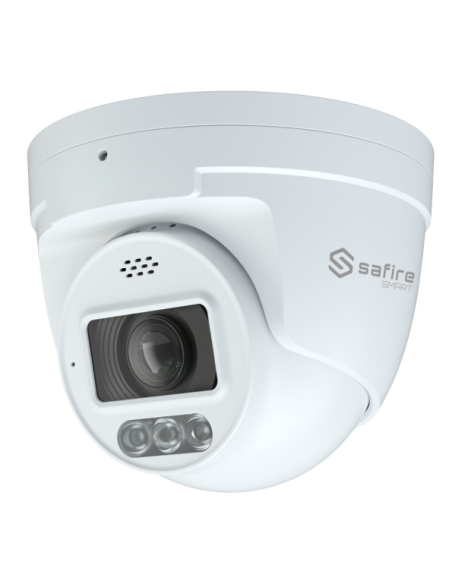 SF-IPT011CA-4I1-SL Cámara Turret IP gama I1 con Disuasión activa Safire Smart