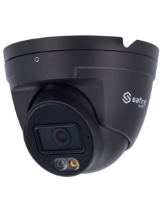 SF-IPT020A-4E1-DL-GREY Cámara Turret IP 4 Mpx Safire Smart Gris, 94 grados, Iluminación Dual 30m con Micro
