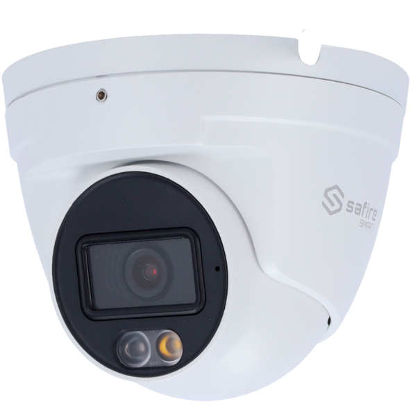 SF-IPT020A-4I1-DL Cámara Turret IP 4 Mpx Safire Smart, 101 grados, Iluminación Dual 30m con Micro