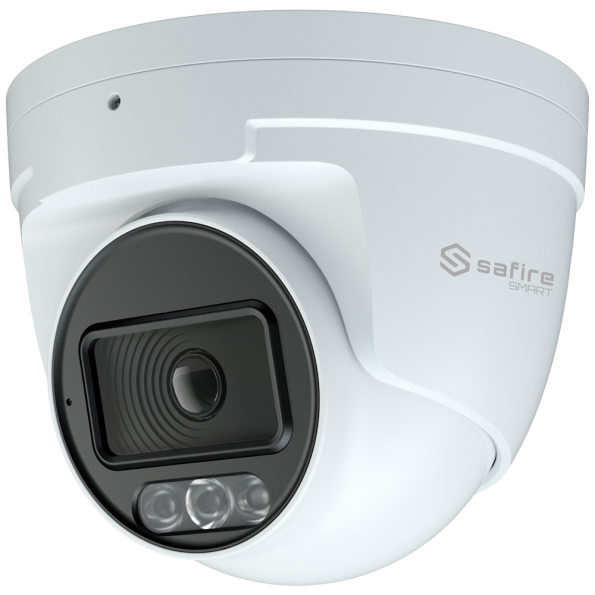 SF-IPT020A-4I1-NIGHTPRO Cámara Turret IP 4 Mpx Safire Smart, 112 grados, Night Color X con Micro