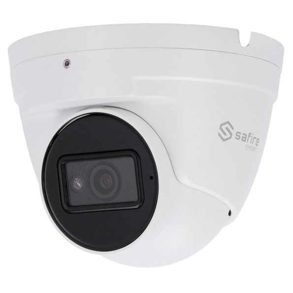 SF-IPT020A-6I1 Cámara Domo IP 6 Mpx Safire Smart, 104 grados, IR 30m con Micro