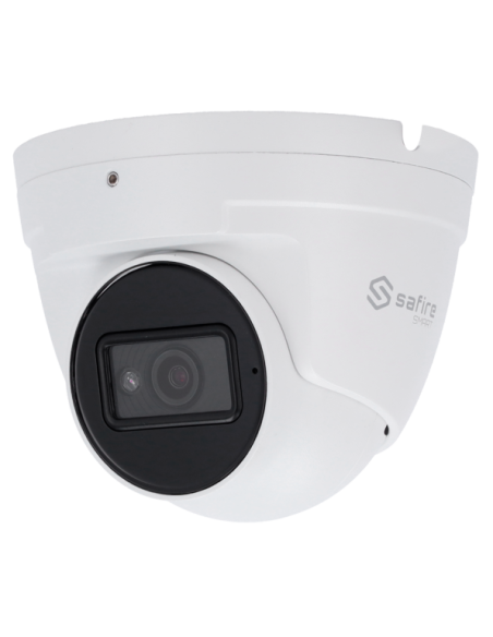 SF-IPT020A-6I1 Cámara Domo IP 6 Mpx Safire Smart, 104 grados, IR 30m con Micro