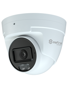 SF-IPT020A-8B1-DL Cámara Turret IP 8 Mpx Safire Smart, 106 grados, Iluminación Dual 30m con MIcro