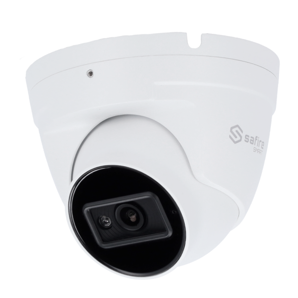 SF-IPT020A-8I2 Cámara Domo IP 8 Mpx Safire Smart, 104 grados, IR 30m con Micro