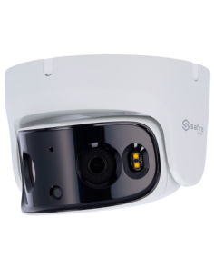 SF-IPT180CA-8I1-SL Cámara Turret IP 8 Mpx Safire Smart, 180 grados, LED 20m con Micro y Altavoz