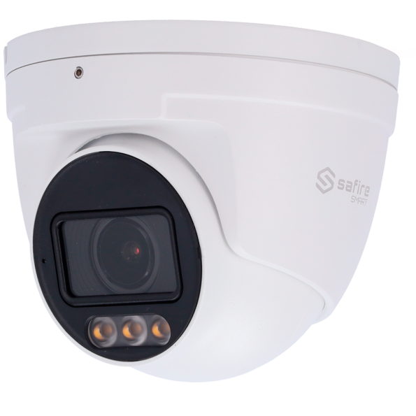 SF-IPT511ZA-4E1-NIGHT Cámara Turret IP 4 Mpx Safire Smart, Zoom 4x, Night Color X con Micro