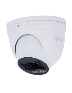 SF-IPT511ZA-6E1-DL Cámara Turret IP 6 Mpx Safire Smart, Zoom 4x, Iluminación Dual 50m con Micro