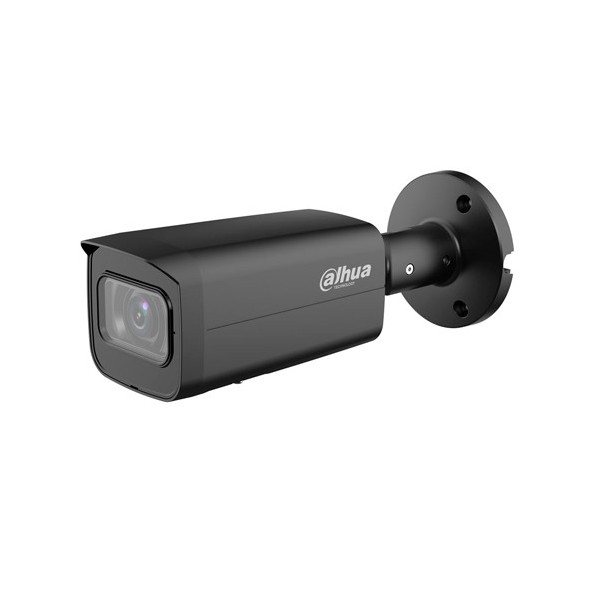 IPC-HFW2441T-ZS-B Cámara IP Dahua Negra exterior, 4 Mpx, Zoom 5x, visión nocturna 60m con Micro