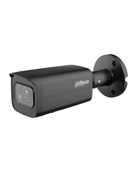 IPC-HFW2441T-ZS-B Cámara IP Dahua Negra exterior, 4 Mpx, Zoom 5x, visión nocturna 60m con Micro