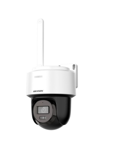 DS-2DE2C400MWG-4G(2.8mm) Cámara 4G motorizada IP 4 Mpx Hikvision, Luz Híbrida 30m con Micro y Altavoz