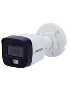 DS-2CD1041G2-LIU(2.8mm) Cámara Bullet IP 4 Mpx Hikvision, 104 grados, Iluminación Dual con Micro