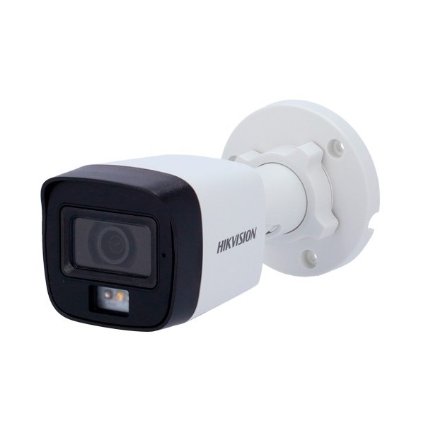 DS-2CD1041G2-LIU(2.8mm) Cámara Bullet IP 4 Mpx Hikvision, 104 grados, Iluminación Dual con Micro