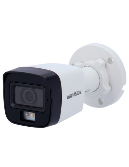 DS-2CD1041G2-LIU(2.8mm) Cámara Bullet IP 4 Mpx Hikvision, 104 grados, Iluminación Dual con Micro