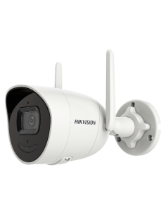 DS-2CV2041G2-IDW(2.8mm)(W) Cámara Bullet IP 4 Mpx Wi-Fi Hikvision, 95 grados, IR 30m con Micro y Altavoz