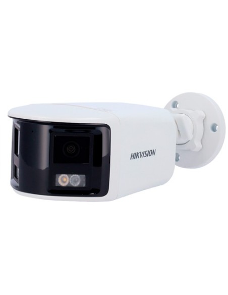DS-2CD1T83G2P-LIUF/SL(2mm) Cámara IP 8 Mpx (4K) Hikvision, Lente dual 180 grados, Iluminación Dual 30m, Micro y Altavoz