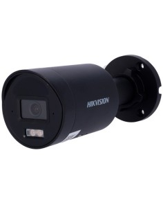 DS-2CD2083G2-LI2U(2.8mm)(BLACK) Cámara IP 8 Mpx Hikvision Acusense Negra, 108 grados, Iluminación dual 40m con Micro