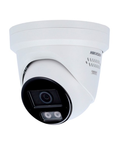 DS-2CD2387G3-LIS2UY/SL(2.8mm) Domo IP Hikvision, 8 Mpx (4K), 108 grados, Luz Dual 30m con Sirena y flash
