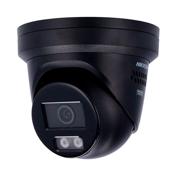 DS-2CD2387G3-LIS2UY/SL(2.8mm)/BLACK Domo IP Hikvision, 8 Mpx (4K), 108 grados, Luz Dual 30m con Sirena y flash