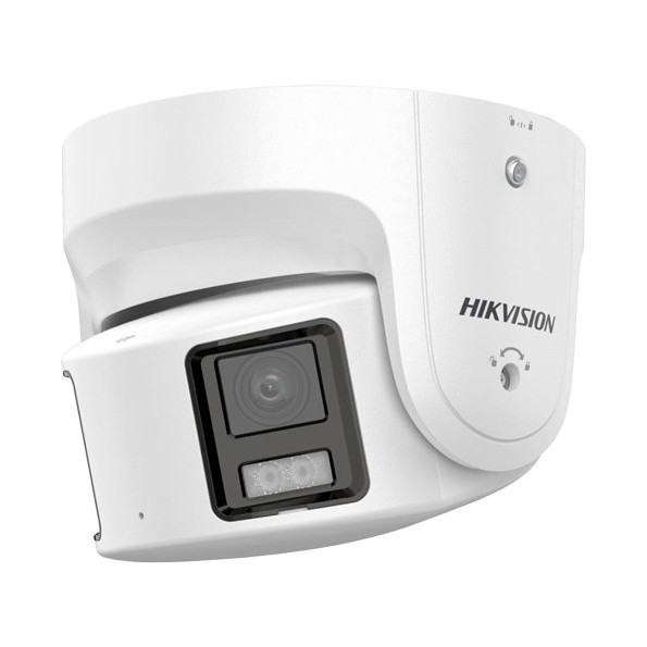 DS-2CD2387G2P-LSU/SL(4mm)(C) Domo IP Hikvision, 8 Mpx (4K), 180 grados, ColorVu Luz 30m con Sirena y flash