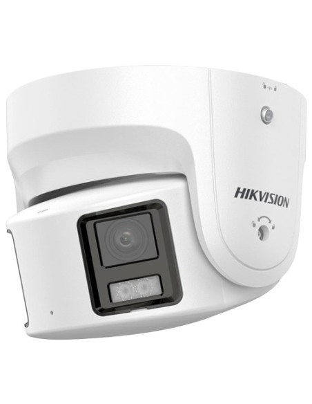 DS-2CD2387G2P-LSU/SL(4mm)(C) Domo IP Hikvision, 8 Mpx (4K), 180 grados, ColorVu Luz 30m con Sirena y flash