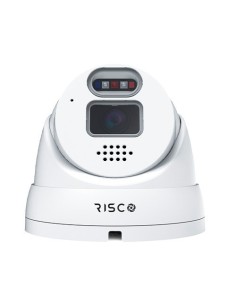 RVCM72A300RA Cámara IP 4 Mpx para Vídeo Verificación VUpoint RISCO, 95 grados, Iluminación Dual 25m con Micro y Altavoz