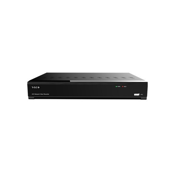 RVNVR044K1RA Grabador NVR RISCO VUpoint 4 Canales IP con 4 Puertos PoE