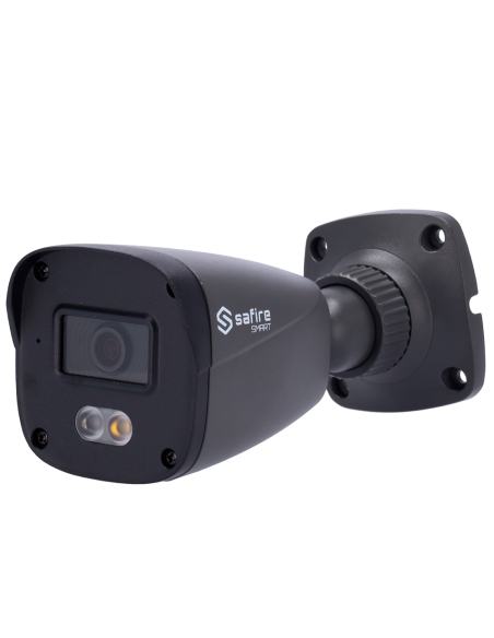 SF-IPB070A-2B1-DL-GREY Cámara Bullet IP 2 Mpx Safire Smart, 97 grados, Iluminación Dual 20m con Micro