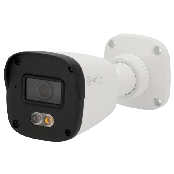 SF-IPB070A-4B1-DL Cámara Bullet IP 4 Mpx Safire Smart, 98 grados, Iluminación Dual 20m con Micro