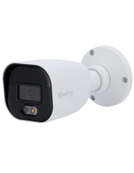 SF-IPB080A-4E1-DL Cámara Bullet IP Safire Smart 4 Mpx, 94 grados, Iluminación Dual 30m con Micro