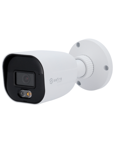 SF-IPB080A-6B1-DL Cámara Bullet IP Safire Smart 6 Mpx, 110 grados, Iluminación Dual 20m con Micro