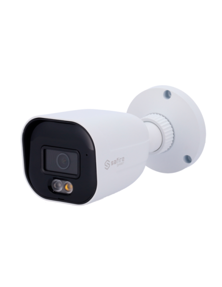 SF-IPB080A-8B1-DL Cámara Bullet IP Safire Smart 8 Mpx (4K), 106 grados, Iluminación Dual 20-30m con Micro
