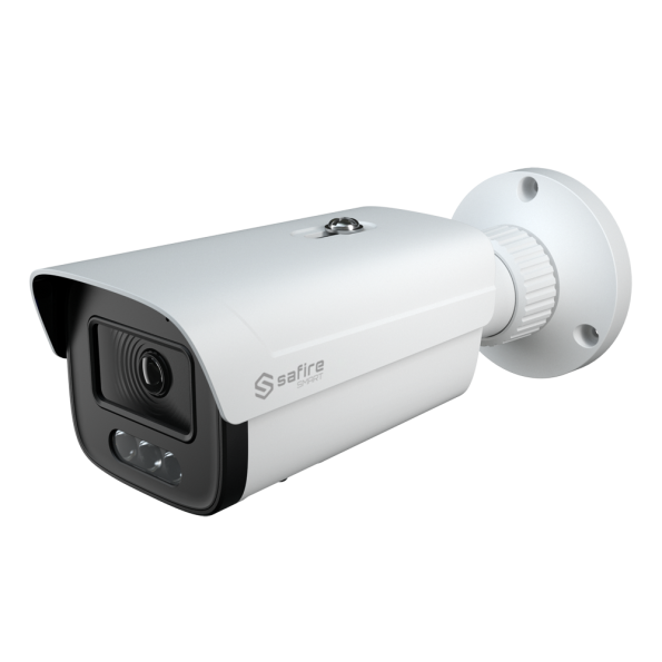 SF-IPB380A-4E1-DL-0360 Cámara Bullet IP Safire Smart 4 Mpx, 78 grados, Iluminación Dual 30m con Micro