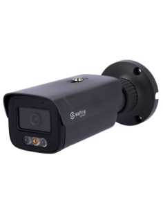SF-IPB380A-4I1-DL-GREY Cámara Bullet IP Safire Smart 4 Mpx, 101 grados, Iluminación Dual 40-50m con Micro