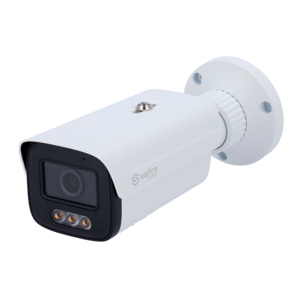 SF-IPB380A-8I1-NIGHTPROISP cámara Bullet IP Safire Smart 8 Mpx (4K), 112 grados, Night Color con Micro