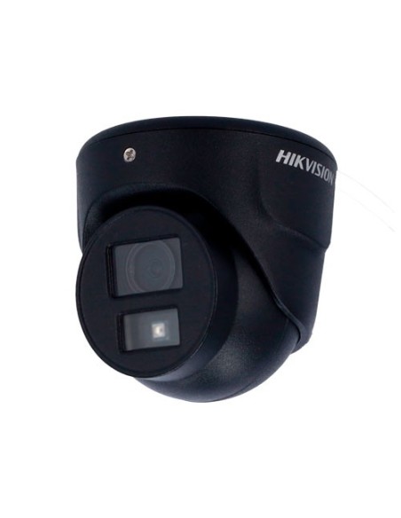 DS-2CE70D0T-ITMF(2.8mm) Cámara Domo Negra 4en1 Hikvision 2 Mpx, 106 grados, Iluminación nocturna 20m