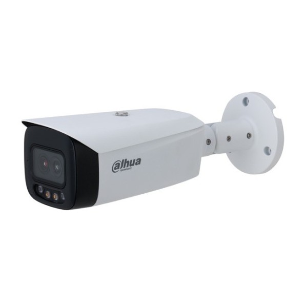 IPC-HFW5449T1-ASE-D2-QH Cámara IP 4 Mpx Dahua Lente Dual visión nocturna 50m con Micro