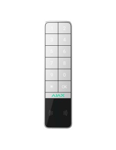 AJ-KEYPADOUTDOOR-W Teclado inalámbrico  de exterior Ajax con lector RFID de tarjetas/tags
