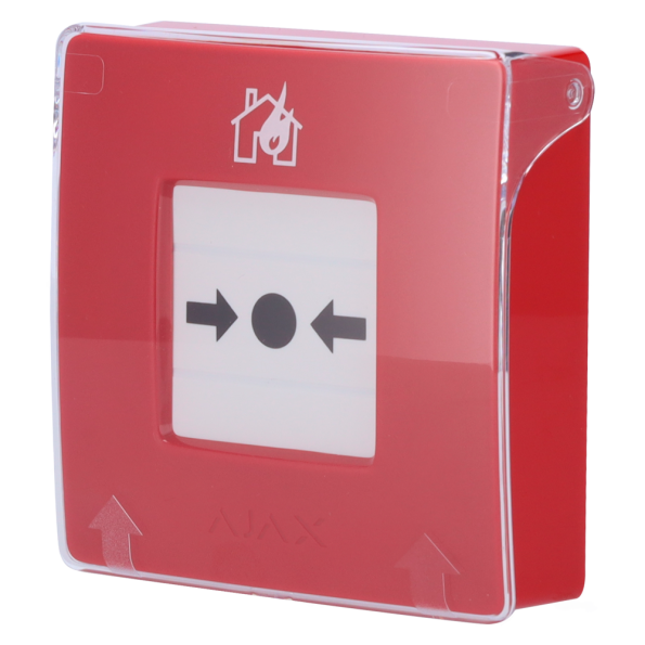 AJ-MANUALCALLPOINT-RED Botón manual Ajax de alarma de incendio rojo