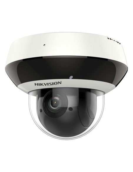 DS-2DE2A404IWG1-E/W Cámara motorizada IP WiFi 4 Mpx Hikvision, Zoom 4x con Micro y Altavoz
