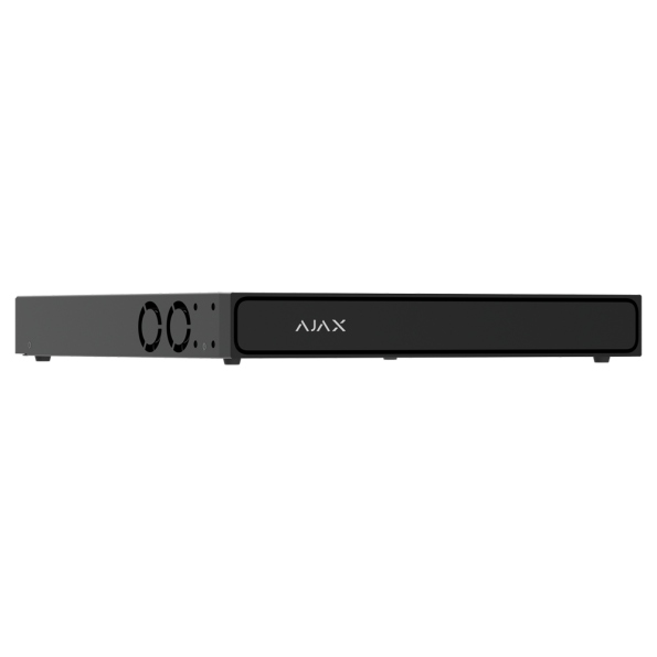 AJ-NVR208-HAC-8P-B Grabador IP NVR Ajax de 8 cámaras IP hasta 12 MP y 8 puertos PoE