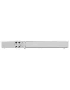 AJ-NVR208-HAC-8P-W Grabador IP NVR Ajax de 8 cámaras IP hasta 12 MP y 8 puertos PoE
