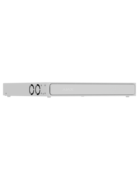 AJ-NVR208-HAC-8P-W Grabador IP NVR Ajax de 8 cámaras IP hasta 12 MP y 8 puertos PoE
