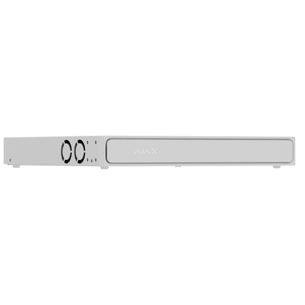 AJ-NVR216-HAC-16P-W Grabador IP NVR Ajax de 16 cámaras IP hasta 12 MP y 16 puertos PoE