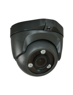 Cámara de seguridad domo 4 en 1, Full HD 1080p, Zoom manual x4, visión nocturna 40m, gris
