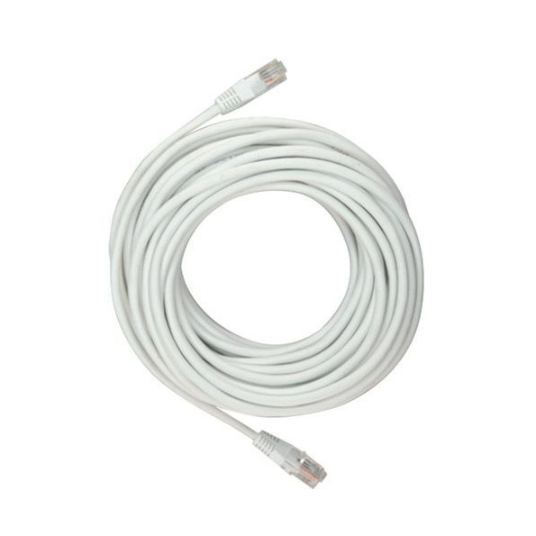 Latiguillo de red de 10m, cable UTP categoría 5E, blanco